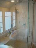 Marble shower