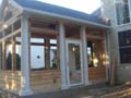 Cedar ceiling, siding, and trim